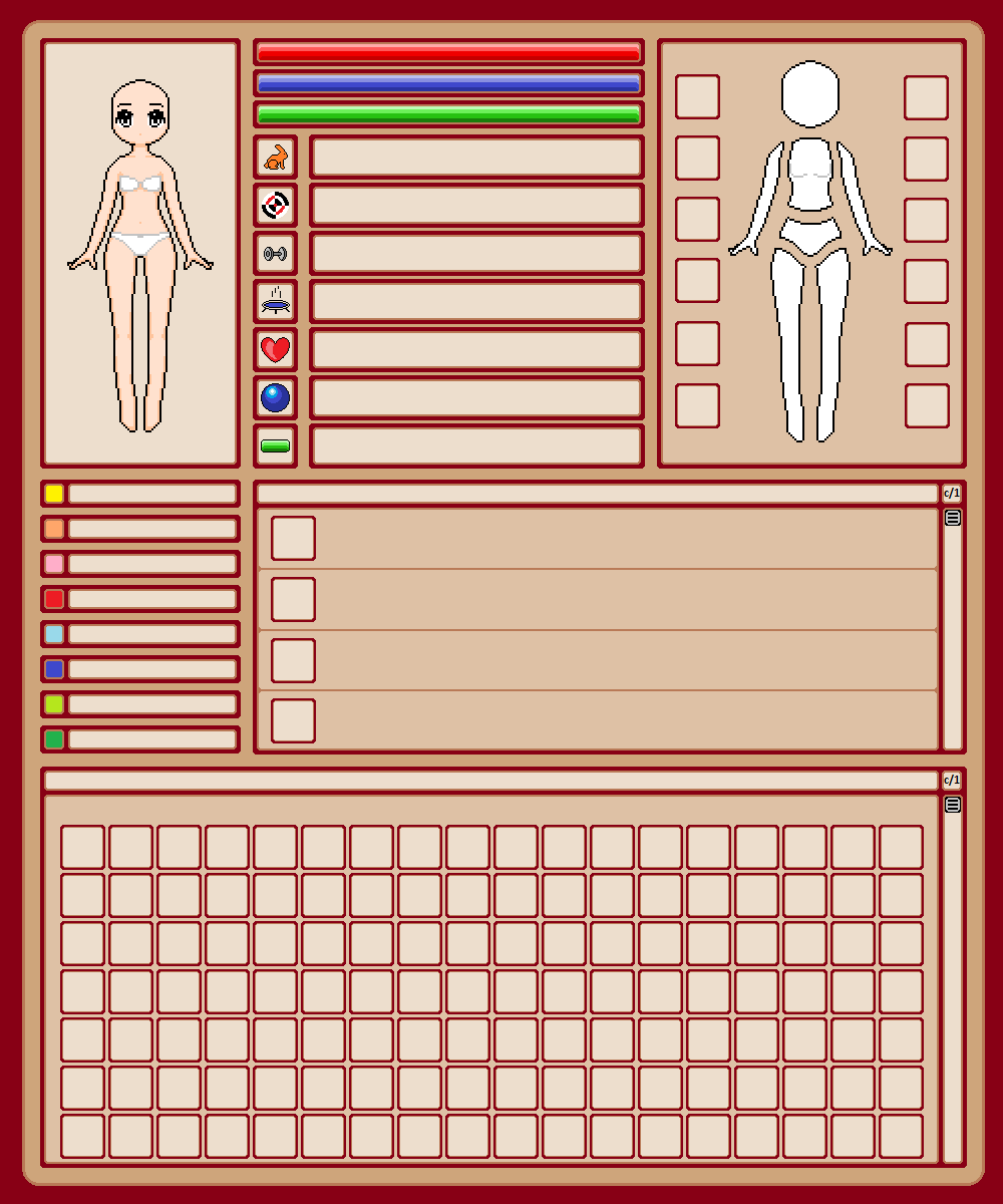 20 characteristics and inventory of the character