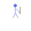 blue about to fight