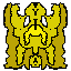 gold bat thing
