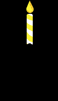 its a candle