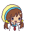 chibi girl brown 2
