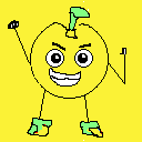 cool apple men yellow