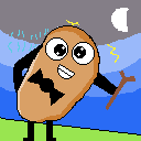 patata en la lluvia