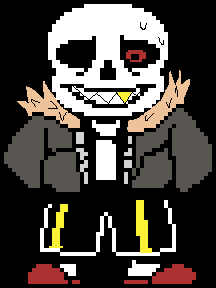 underfell sans sprite 2v