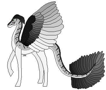 feathered