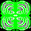 the green bouncing monkey