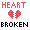 heart broken