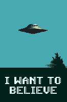 i want to believe not finished