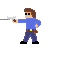 man and gun