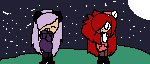red and purple