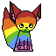 rainbow pooftail