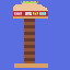 toppled tower cake