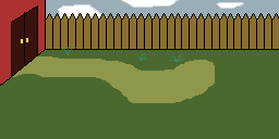 back yard