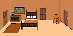 up stairs bed room