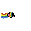 rainbow flappy bird