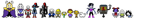 undertale characters