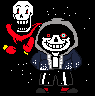 dusttale sans and papyrus