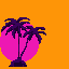 palm trees