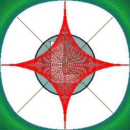diagonal setup