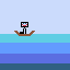 man in a boat
