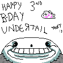 undertale turned 3 yesterday
