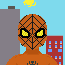 orange spider wit bg