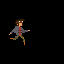 character running