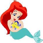 ariel and flounder