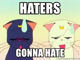haters gonna hate