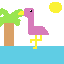 pink flamingo
