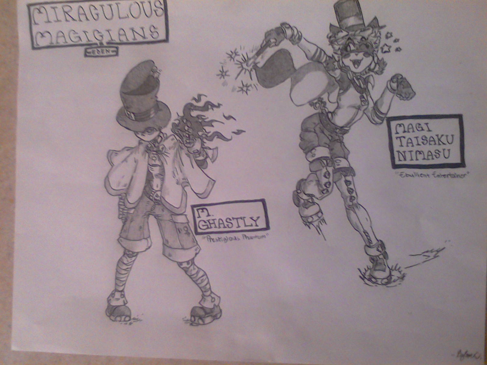 miraculous magicians characters