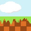 practice on drawing a sonic background