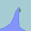 seaweed riding a wave or thing in a cape