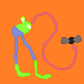 a frog