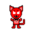 pissed cat