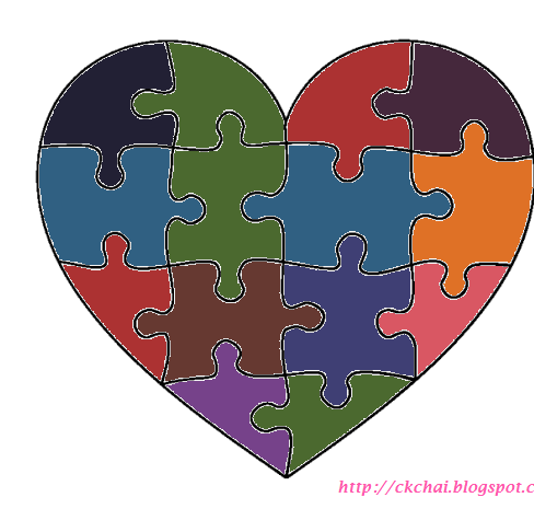 cuore puzzle
