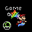game over mario