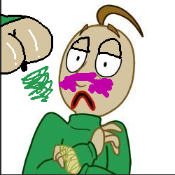 baldi ass booty you saw the picture which is painted what do you say about this picture