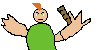 someone made a baldi 18 rude remix of meh art