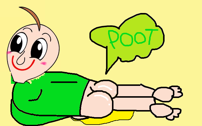 baldi poot back baldi