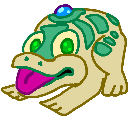 zuma frog art