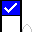 slalomtor blau haken