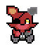 widered foxy plush