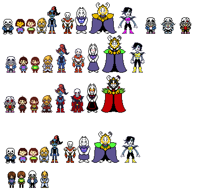universos mesclados de powertale