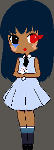 sad girld dosit look bad
