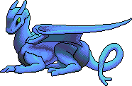 dragon azul