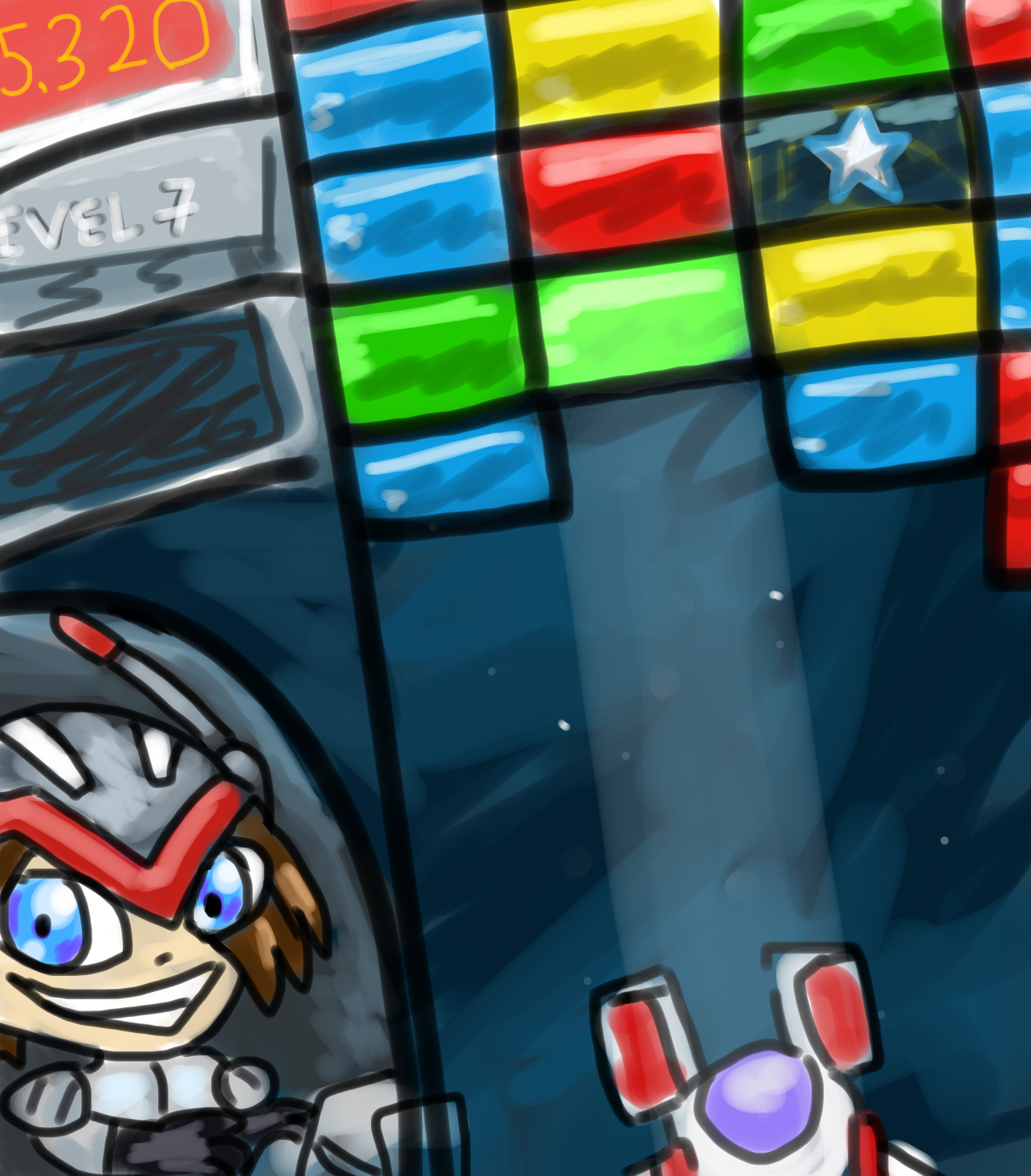 astropop deluxe art game art