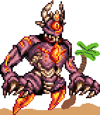 fire demon beach