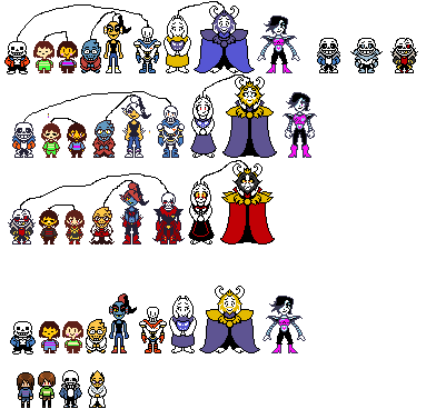 undertales imbertidos