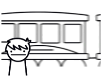 there is a disgusting character baldi
